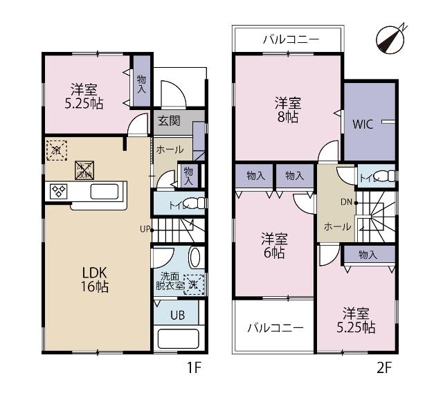 間取り図です