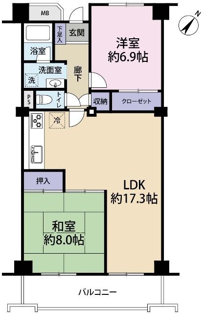 間取り図です