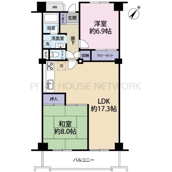 間取り図です
