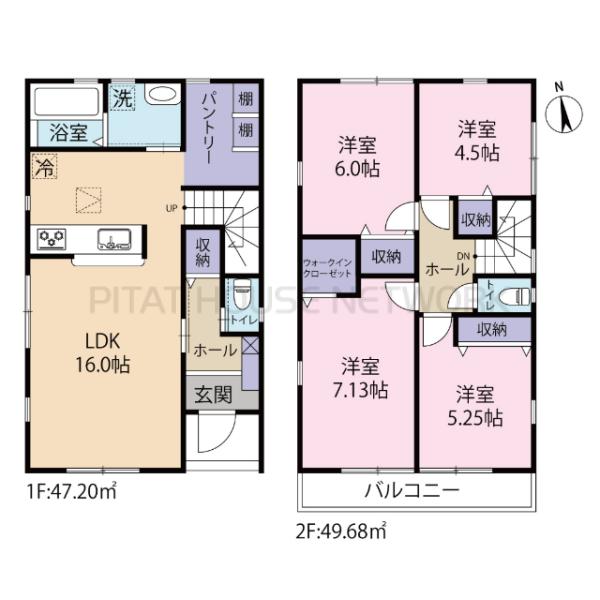 間取り図です