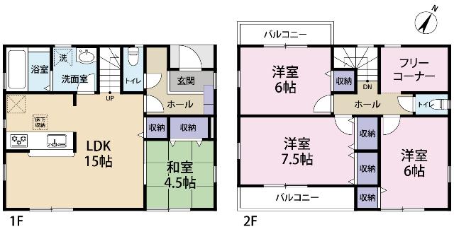 間取り図です