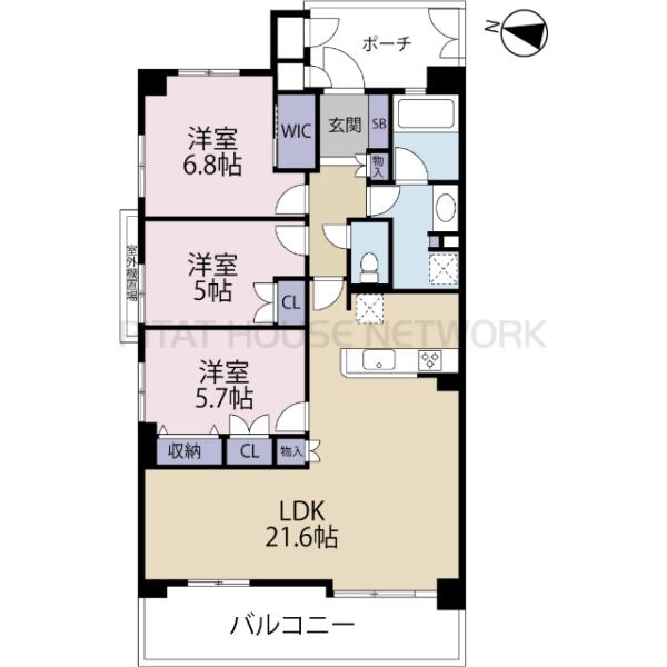 間取り図です