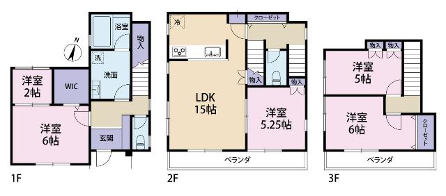 間取図です