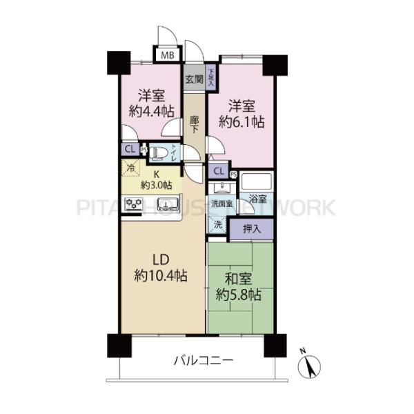 間取り図です