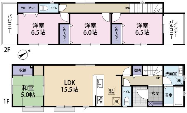間取り図です