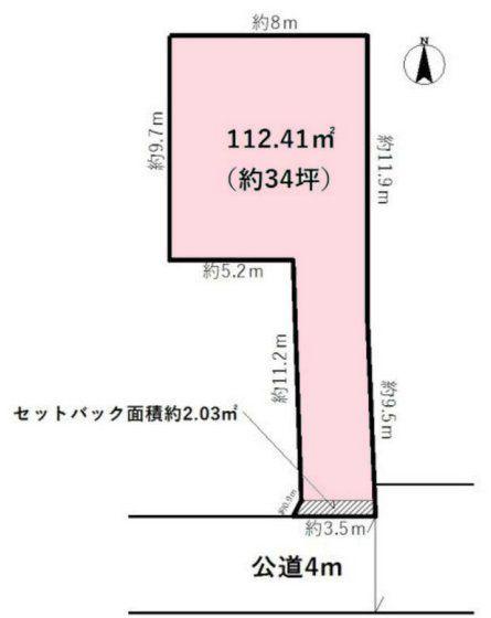 区画図です