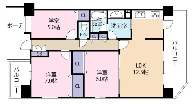 間取り図です