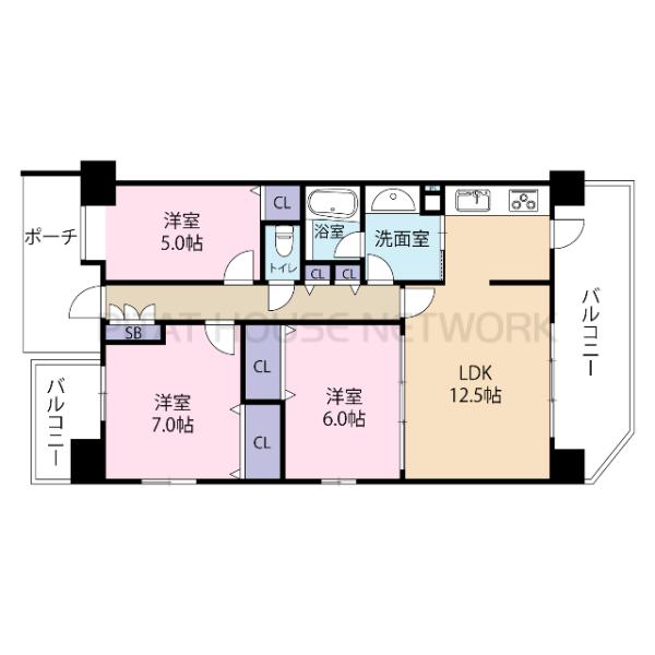 間取り図です