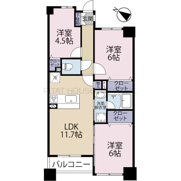 間取図です
