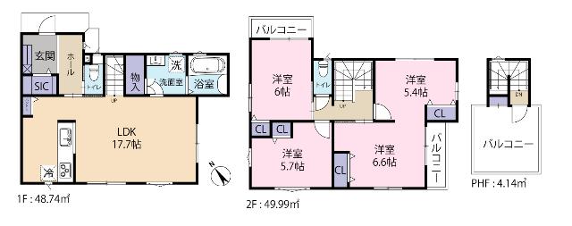 間取図です