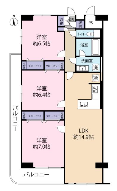 間取り図です