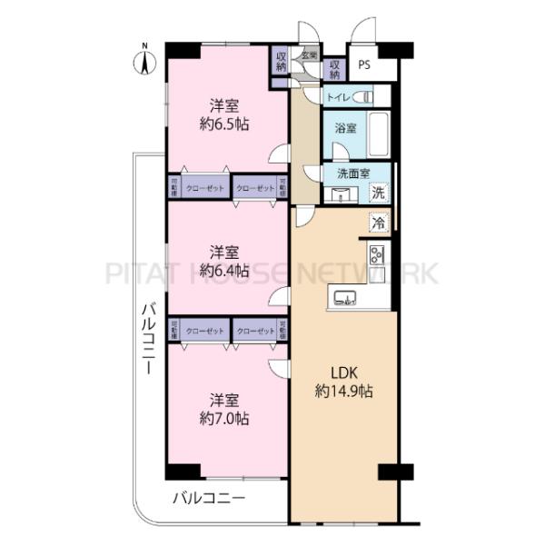 間取り図です