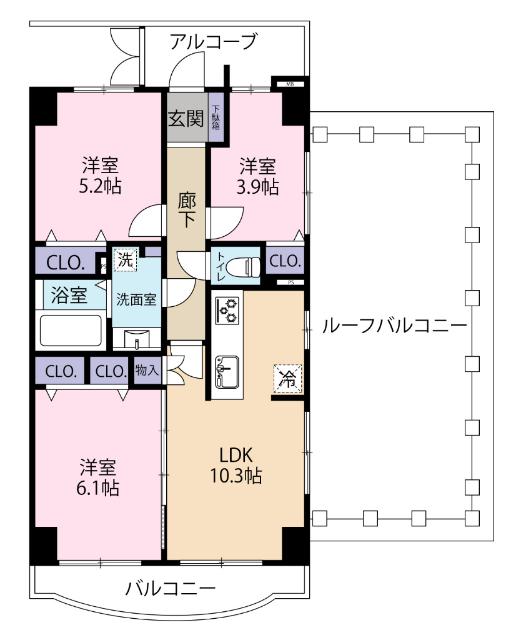 間取り図です
