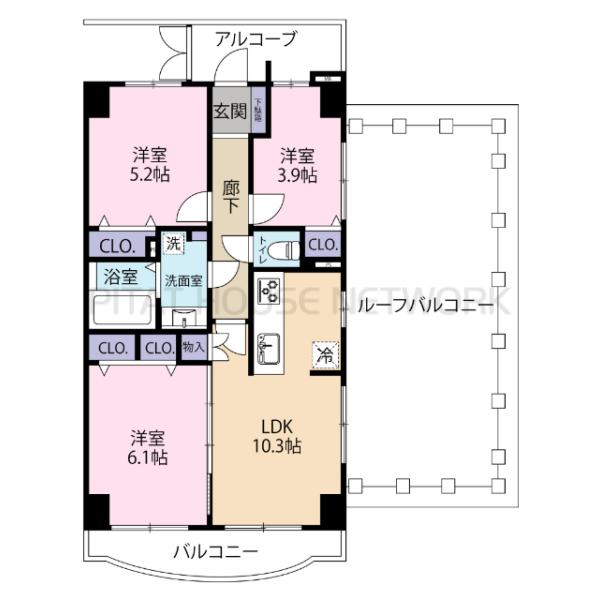 間取り図です