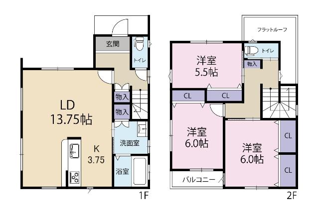 間取り図です