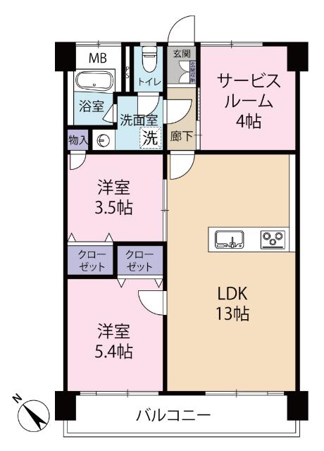 間取り図です