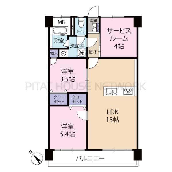 間取り図です