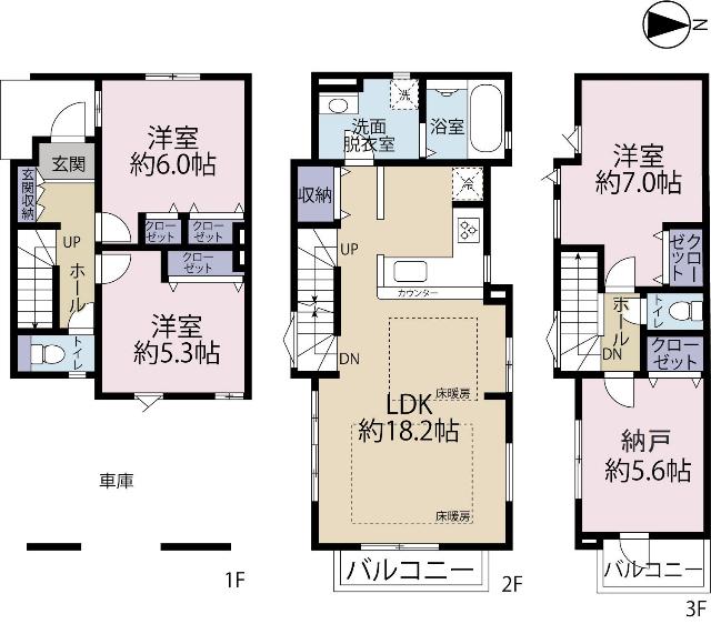 間取り図です