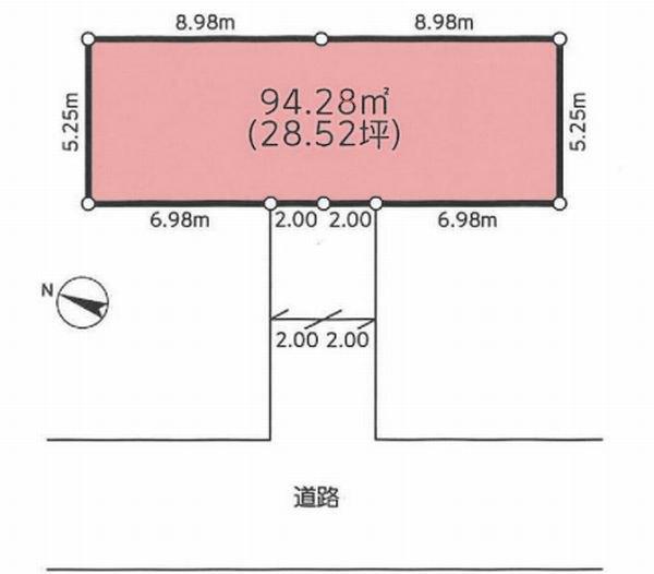 区画図です