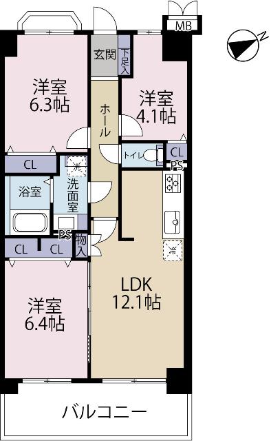 間取り図です
