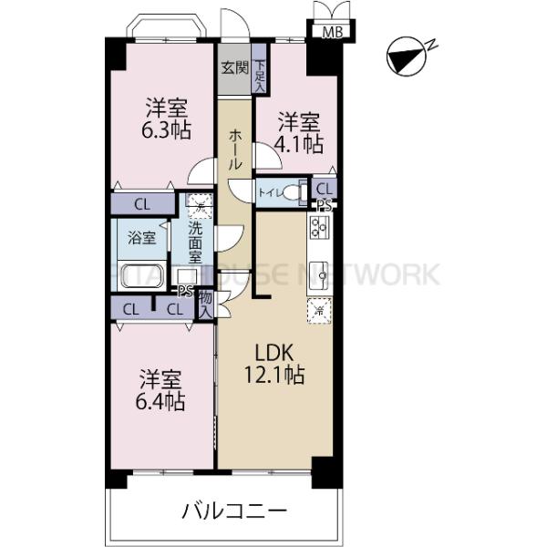 間取り図です