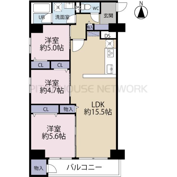 間取り図です