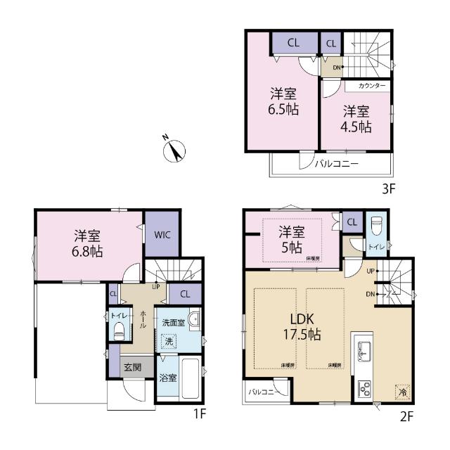 間取図です