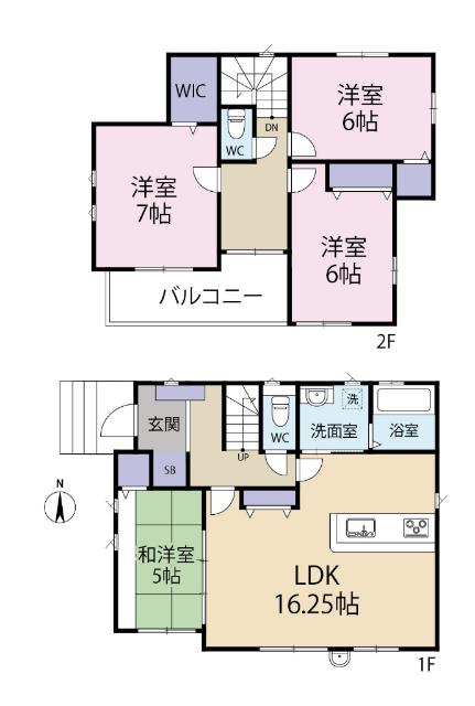 間取図です