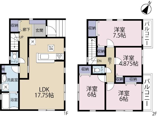 間取り図です