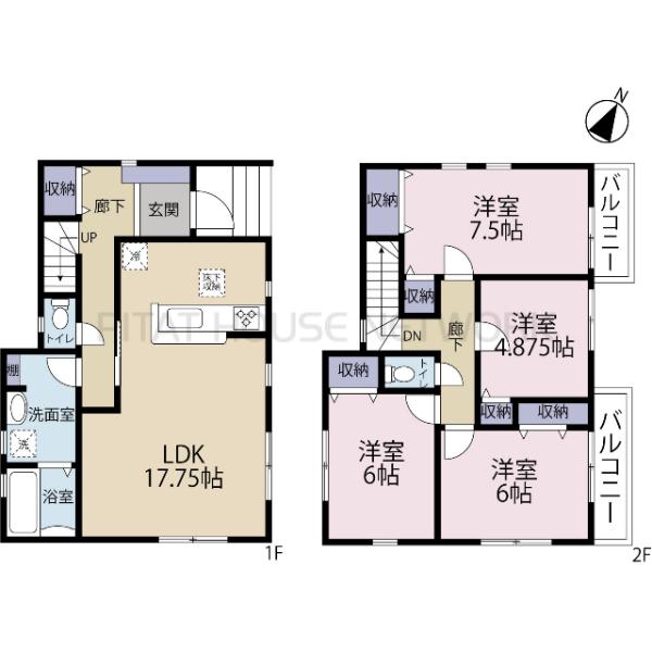 間取り図です