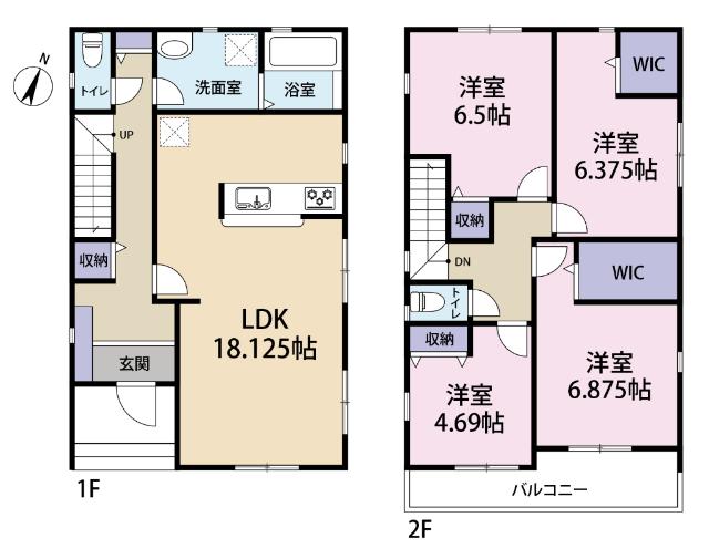間取り図です