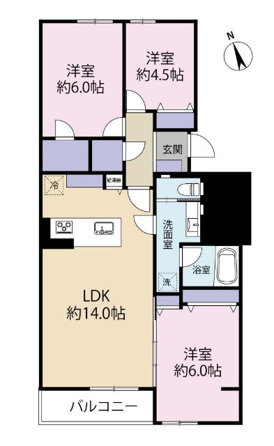 間取り図です