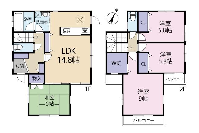 間取図です