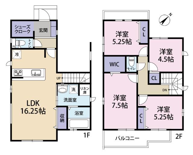 間取図です