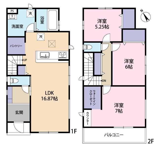 間取図です