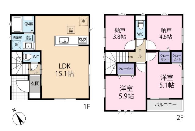 間取り図です