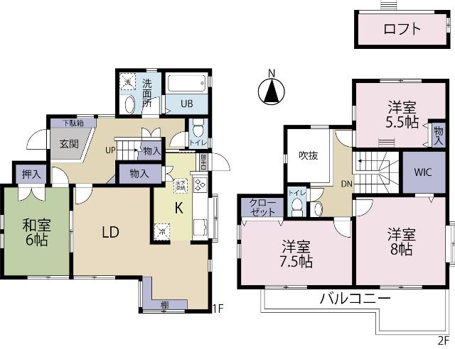 間取り図です