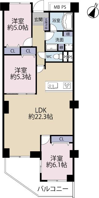 間取り図です