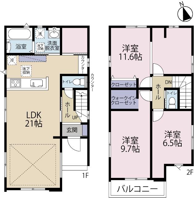 間取り図です