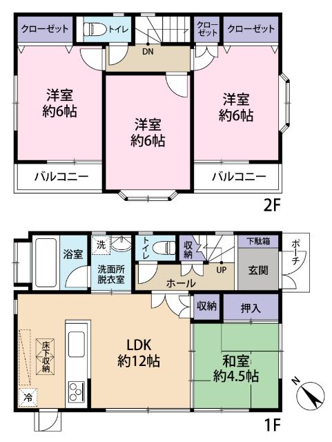 間取図です