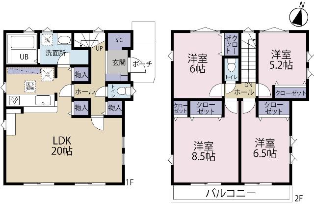 間取り図です