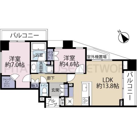 間取図です