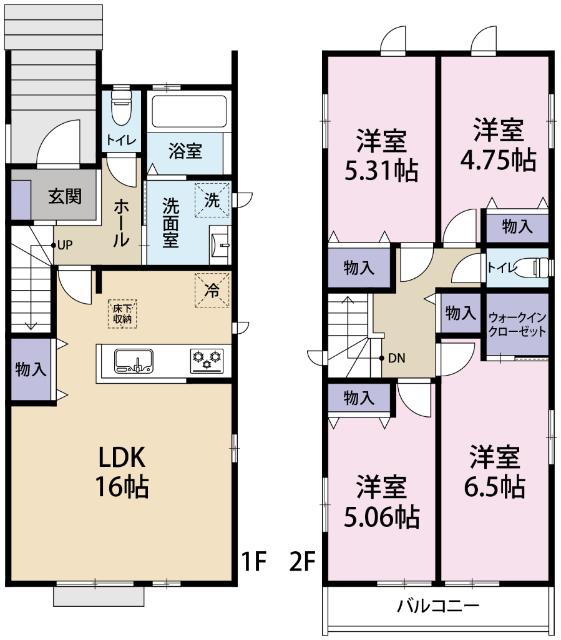 間取り図です