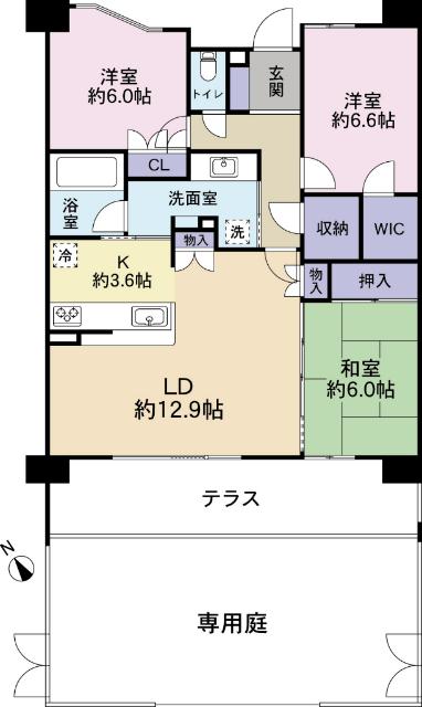 間取り図です
