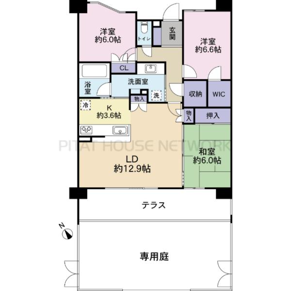 間取り図です
