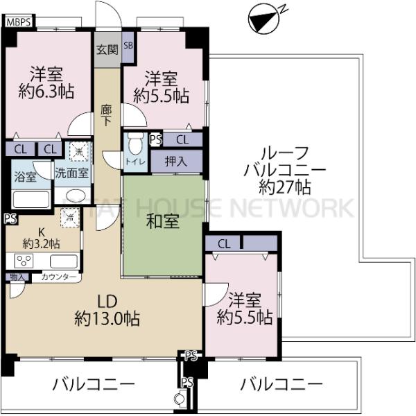 間取り図です