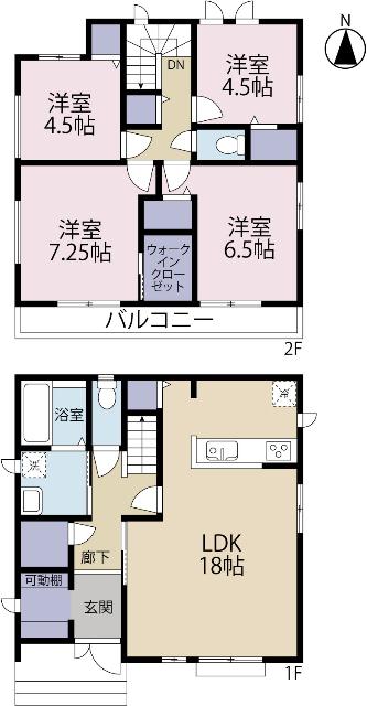間取り図です