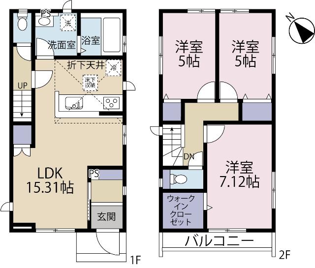 間取り図です