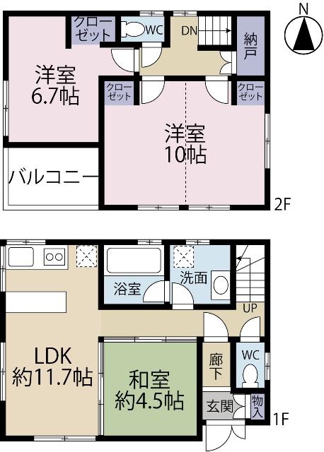 間取り図です
