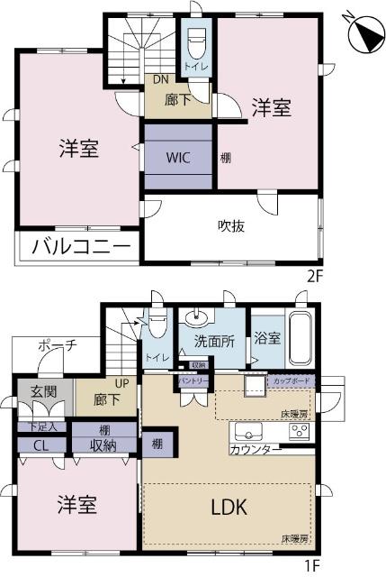 間取り図です